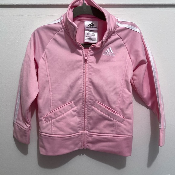 Adidas 24M pink track zipup, excellent condition - Picture 1 of 3